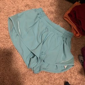 Light blue lululemon shorts!